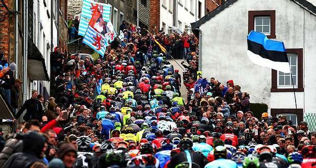 A Clássica Liège-Bastogne-Liège no Eurosport