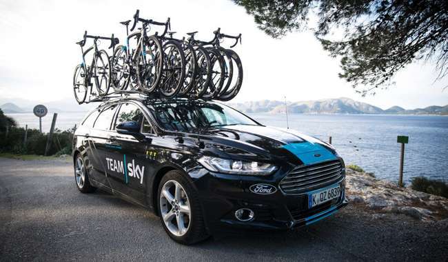 Ford anunciou acordo de parceira com a equipa de ciclismo "Sky"