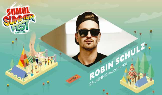 Robin Schulz confirmado no Sumol Summer Fest na Ericeira!