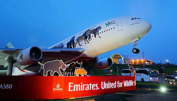 A380 - Emirates - United for Wildlife