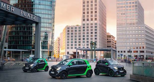 smart apresenta os novos modelos electric em Paris