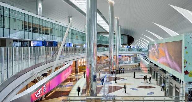 Nova área Cl. Executiva da Emirates no Aeroporto do Dubai