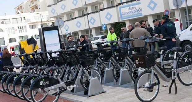 Lagoa inaugurou sistema urbano de Bicicletas elétricas