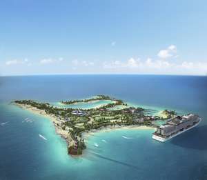 MSC Cruzeiros inicia construções em ilha exclusiva nas Bahamas 
