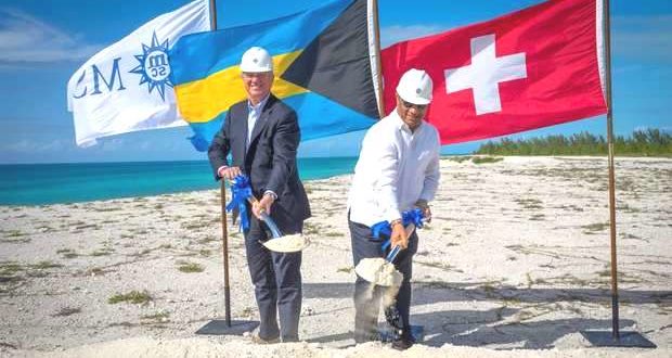 MSC Cruzeiros inicia construções em ilha exclusiva nas Bahamas