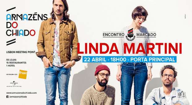 Novo vinil e Concerto dos Linda Martini no Chiado
