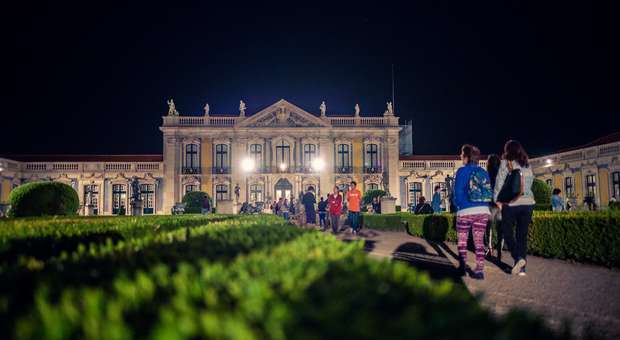 Abertura noturna gratuita no Palácio Nacional de Queluz