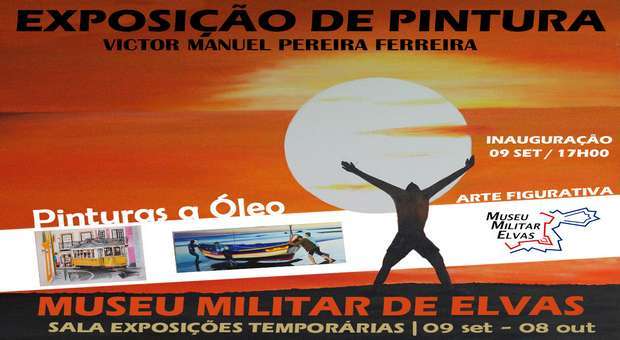Exposição de Vítor Batista no Museu Militar de Elvas