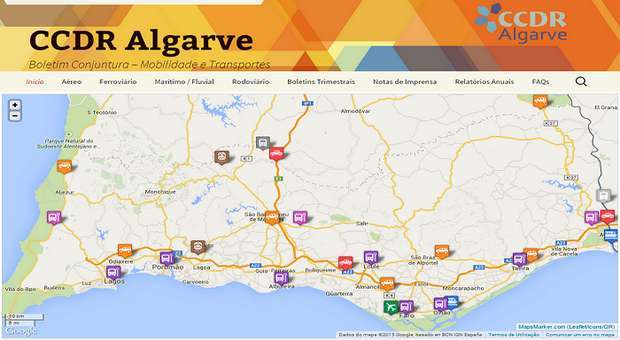 Portal indica novos fluxos de tráfego no Algarve