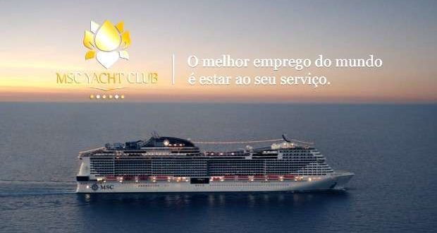 MSC Cruzeiros lança nova campanha MSC Yacht Club