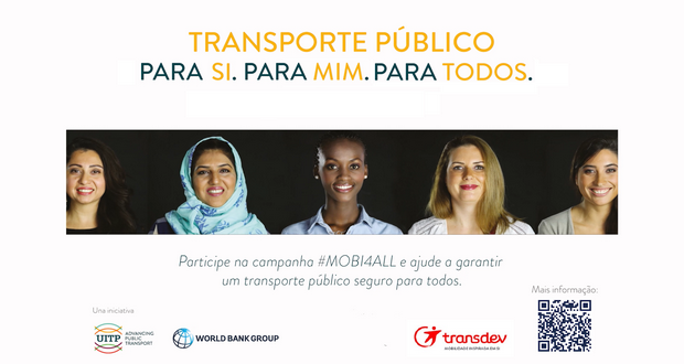 Campanha Mundial contra Assédio nos Transportes Públicos