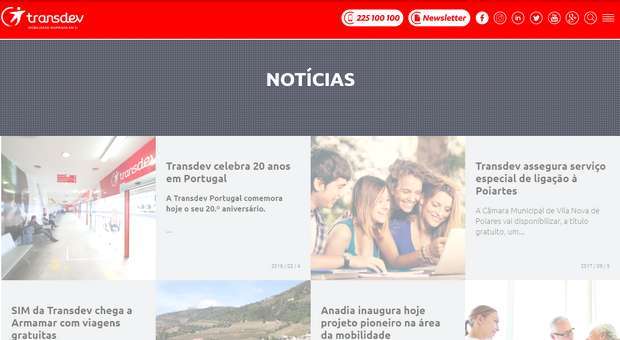 Transdev Portugal lança nova plataforma na internet
