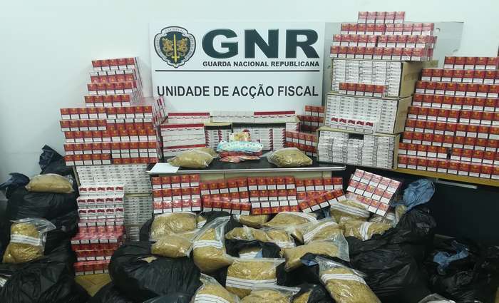 GNR trava entrada no mercado de carga de tabaco ilegal