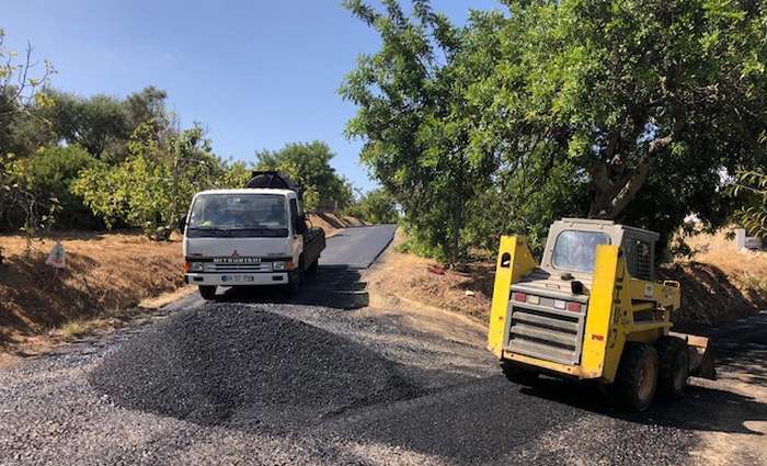 Estradas Muncipais reabilitadas em São Brás de Alportel
