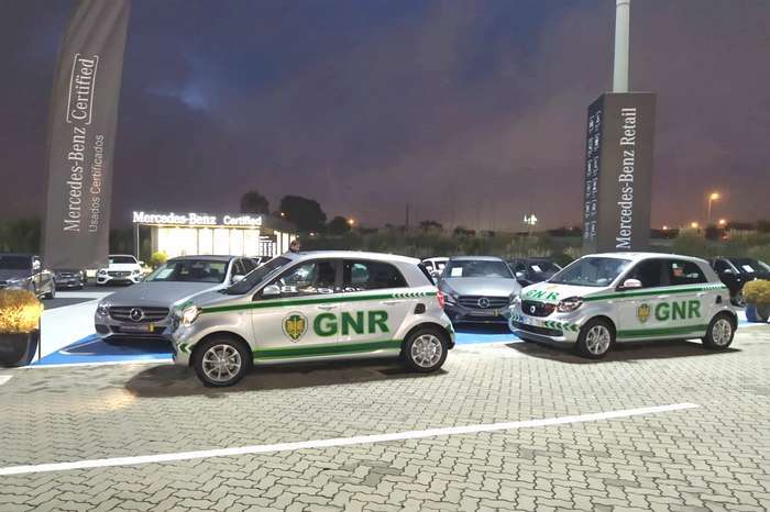 GNR da Lezíria do Tejo recebe viaturas smart elétricas