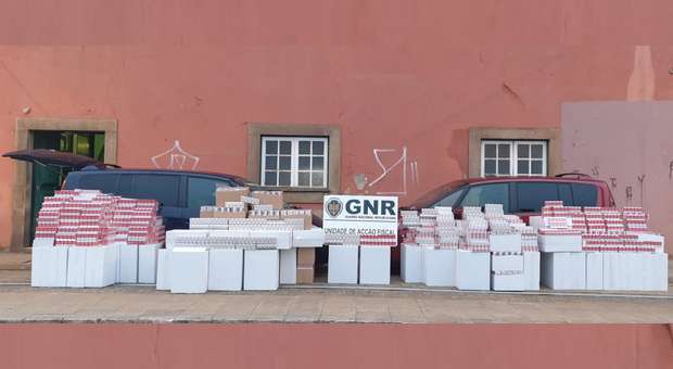GNR apreendeu um milhão de cigarros de contrabando