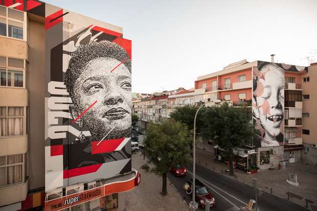 A arte urbana dá vida às ruas da Amadora