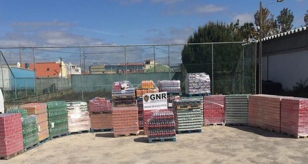 A GNR trava rede que traficava bebidas não alcoólicas