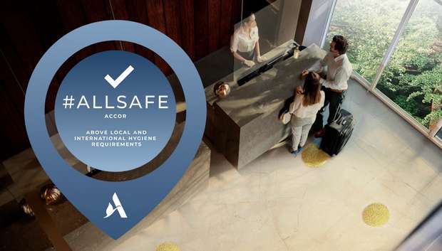 Accor certifica 1000 hotéis com o selo ALLSAFE