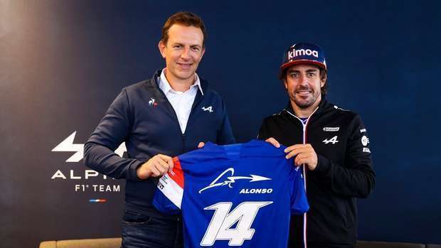 Alpine F1 Team renovou com Fernando Alonso para 2022