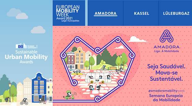Amadora finalista EuropeanMOBILITYWEEK Awards 2021