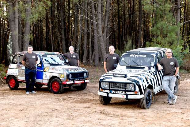 Duas Renault 4L portuguesas no East African Classic Rally