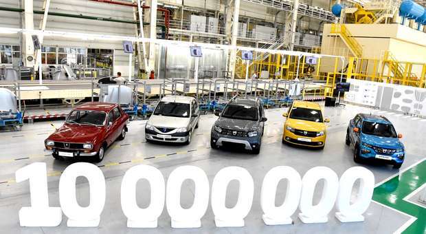 A DACIA acaba de celebrar o 'Dacia 10 Milhões'