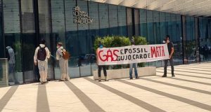Ativistas denunciam a EDP pela utilização de gás