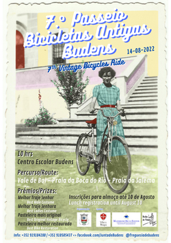 Budens organiza passeio de bicicletas antigas