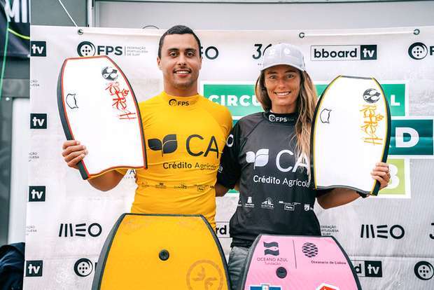 Bodyboard: Daniel e Joana venceram na Praia Grande